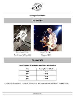 Grunge Documents DOCUMENT 1 DOCUMENT 2