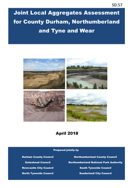 Joint Local Aggregate Assessment for County Durham, Northumberland and Tyne and Wear (April 2018) Contents