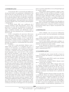 (RS) Is Characterized by Inflammation of Nasal and Paranasal Sinuses