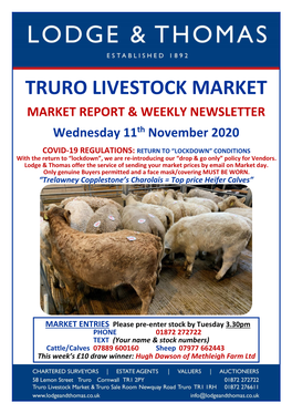 Truro Livestock Market