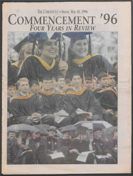 Commencement '96 Four Years in Review