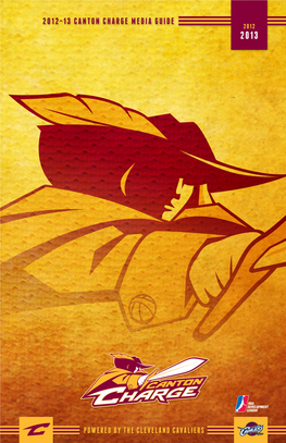 2012-13 Canton Charge Media Guide | 0 Directory