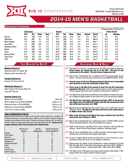 2014-15 Men's Basketball