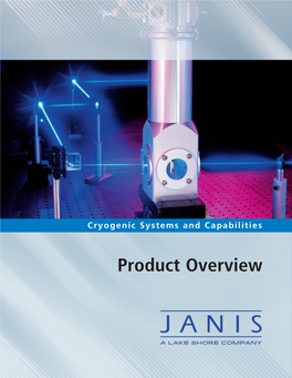 Janis Product Overview