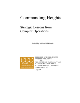 Commanding Heights