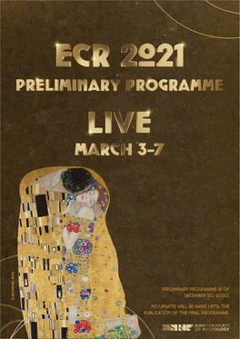 Ecr 2021 Live Programme || Click on the Session Title for More Details ||