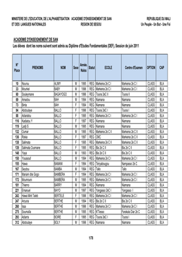 RESULTAT DU DEF 2011 AE SAN.Xlsx