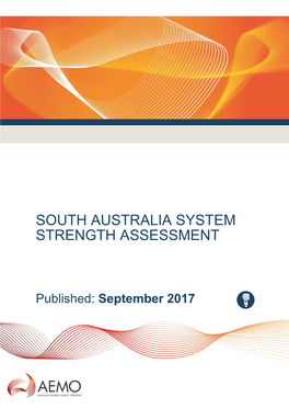 South Australia System Strength Assessment