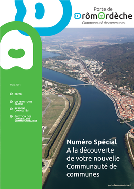 Numéro Spécial a La Découverte De Votre Nouvelle Communauté De Communes