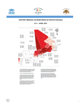 Rapport Mensuel De Monitoring De Protection Mali