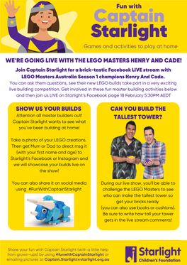 Lego Masters FWCS Feb 2021