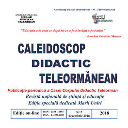 Caleidoscop Didactic Teleormănean – Nr