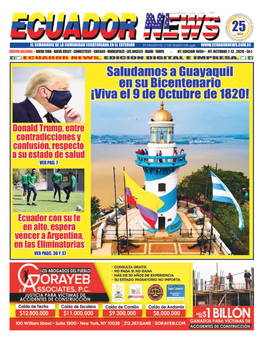 El Semanario De La Comunidad Ecuatoriana En El Exterior