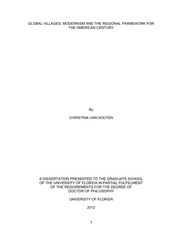 University of Florida Thesis Or Dissertation Formatting