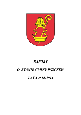 Raport O Stanie Gminy Pszczew Lata 2010-2014