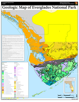 Geologic Map of Everglades NP