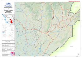 Reference Map of Kenema, Eastern Province, Sierra Leone
