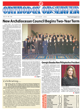 New Archdiocesan Council Begins Two-Year Term