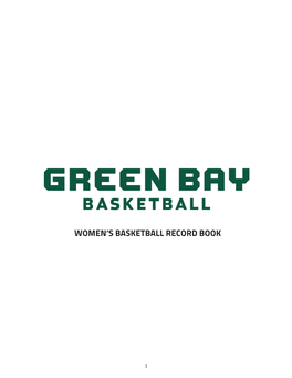 Women's Basketball Record Book