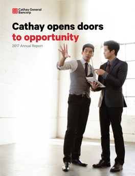 Cathay Opens Doors to Opportunity