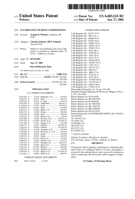 (12) United States Patent (10) Patent No.: US 6,683,124 B2 Webster (45) Date of Patent: Jan