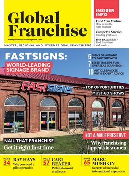 Fastsigns: 5 to Partner with Essential Tips for World-Leading 7 Overseas Expansion Signage Brand Articles Packed 19 with Expert Advice