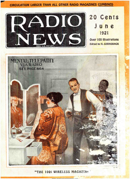 Radio News for June, 1921 849
