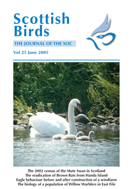 *Scottish Birds 25