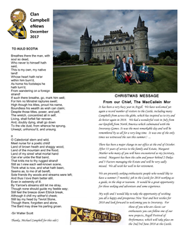 Clan Campbell Enews December 2017