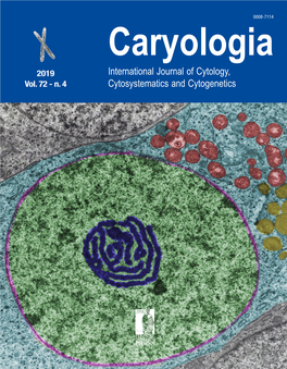 Caryologia International Journal of Cytology, Cytosystematics and Cytogenetics Caryologia