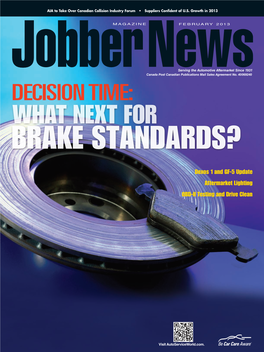 What Next for Brake Standards?