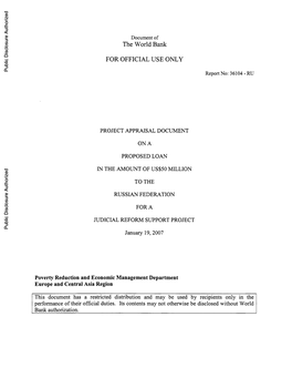 World Bank Document