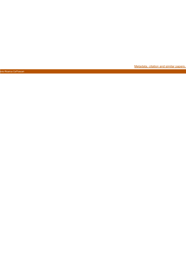 CORE Metadata, Citation and Similar Papers at Core.Ac.Uk