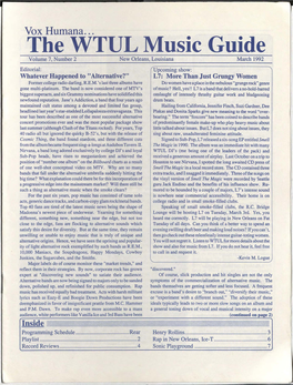 The WTUL Music Guide