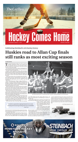 Huskies Road to Allan Cup Finals Still Ranks As Most Exciting Season
