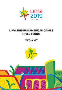 Lima 2019 Pan American Games Media