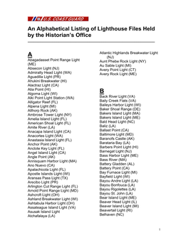 Lighthouse Index