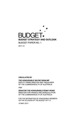 Budget 2011-2012