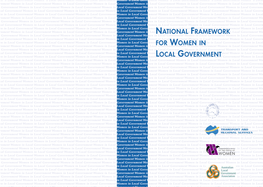 National Framework for Women in Local Government