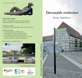 Eberswalde Entdecken