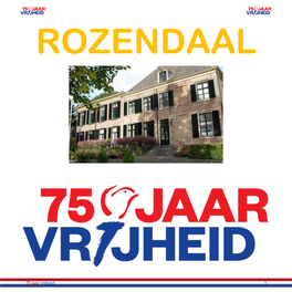 De Ondergang Van Een Vliegtuig En Monument Rozendaal