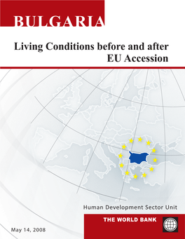 Bulgaria Programmatic Poverty Assessment Concept Note