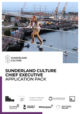 Sunderland Culture Chief Executive Application Pack