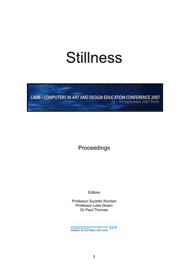 Proceedings Of