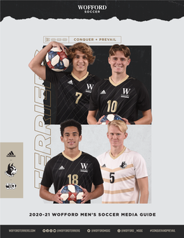 2020-21 Wofford Men's Soccer Media Guide