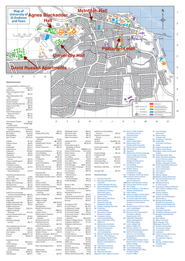 Parliament Hall Mcintosh Hall Agnes Blackadder Hall David Russell Apartments University Hall