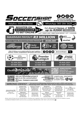 Download Retail Soccer Fixture