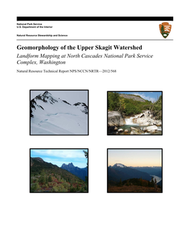 Landform Mapping at North Cascades National Park Service Complex, Washington