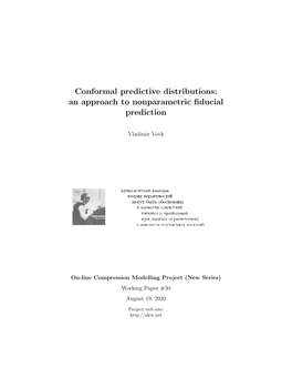 Conformal Predictive Distributions: an Approach to Nonparametric ﬁducial Prediction