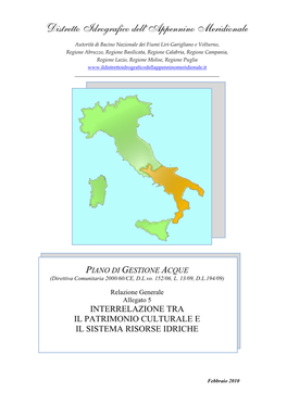 Distretto Idrografico Dell'appennino Meridionale